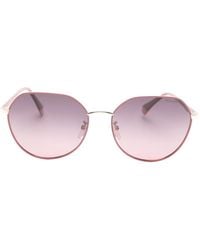 Polaroid - Geometric-Frame Gradient-Lens Sunglasses - Lyst