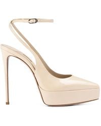 Le Silla - Uma Platform Slingback Pumps - Lyst
