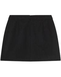 Maison Kitsuné - Mini-Rok Met Zak Aan De Voorkant - Lyst