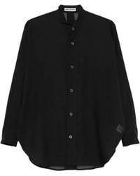Issey Miyake - Panelled Long-Sleeve Shirt - Lyst