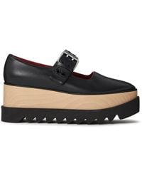 Stella McCartney - Elyse Star-Studded Platform Shoes - Lyst