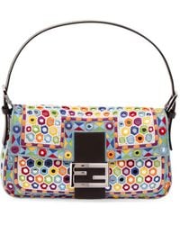 Fendi - Baguette Bead-Embellished Shoulder Bag - Lyst