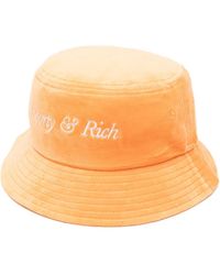 Sporty & Rich - Bob En Jean À Logo Brodé - Lyst