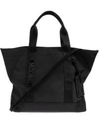 Moschino - Logo-Detail Tote Bag - Lyst