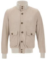 Barba Napoli - Vermont High-Collar Jacket - Lyst