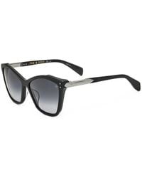 Rag & Bone - Geometric-Frame Sunglasses - Lyst