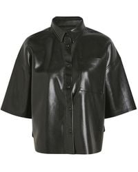 Citizens of Humanity - Frances Faux Leather Shirt - Lyst