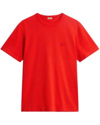 Woolrich - Logo-Patch Organic Cotton T-Shirt - Lyst
