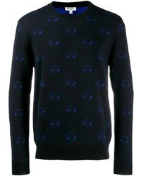 KENZO - Pullover mit Augenmuster - Lyst