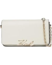 KARL LAGERFELD - Logo Cross Body Bag - Lyst