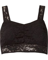 Amir Slama - Lace-Design T-Shirt Bra - Lyst