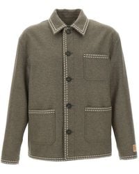 Golden Goose - Gary Contrast-Stitch Jacket - Lyst