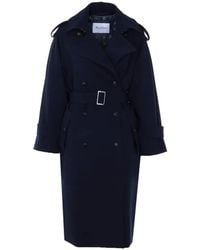 Max Mara - Wollen Jas Met Ceintuur - Lyst