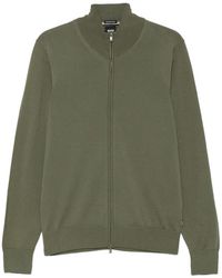 BOSS - Zip-Up Sweater - Lyst