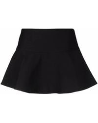 Valentino Garavani - Flared-Effect Mini Skirt - Lyst