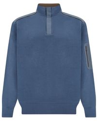 Paul & Shark - Typhoon Platinum Half-Zip Sweater - Lyst