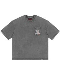 Godspeed - T-Shirt Gs Air Paris À Poche Et Logo Imprimé - Lyst