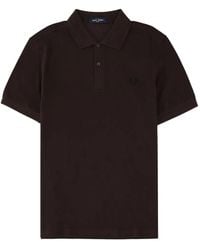 Fred Perry - Laurel Wreath Embroidered Polo Shirt - Lyst