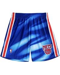 Mitchell & Ness - "Nba New Jersey Nets 90" Swingman Shorts - Lyst