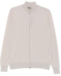 FILIPPO DE LAURENTIIS - Cardigan Mit Reißverschluss - Lyst