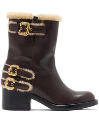 Chloé - Stivali Dakota Con Fibbia - Lyst