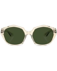 Oliver Peoples - Transparent Oversize-frame Sunglasses - Lyst