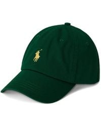 Polo Ralph Lauren - Embroidered-Logo Baseball Cap - Lyst