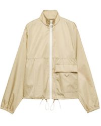 Prada - Blouson En Re-Nylon - Lyst