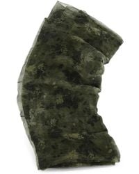 Uma Wang - Floral-Print Crinkled Scarf - Lyst