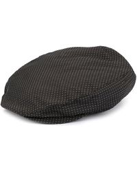 Dolce & Gabbana Boina con efecto en jacquard - Negro