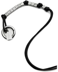 Maison Margiela - Beaded Leather Keyring - Lyst