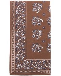 Canali - Floral-Print Bandana Tie - Lyst