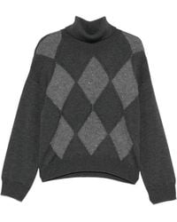 Peserico - Pull En Maille À Losanges À Ornements De Sequins - Lyst