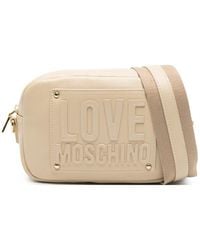 Love Moschino - Embossed-Logo Cross-Body Bag - Lyst