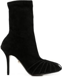 ALEVI - Karen Cage-Detail Ankle Boots - Lyst