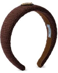Prada - Crochet Headband - Lyst
