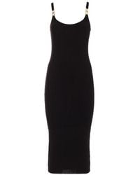 Just Cavalli - Strap-Detail Midi Dress - Lyst