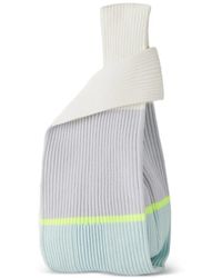 CFCL - Ribbed-Knit Striped Tote Bag - Lyst