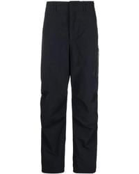 Fendi - Weite Ripstop-Hose Mit Mittlerer Taille - Lyst