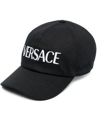 Versace - Logo-Embroidered Baseball Cap - Lyst
