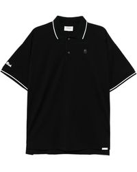 A Bathing Ape - Logo-Embroidered Polo Shirt - Lyst