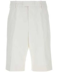 McQueen - Bermuda Shorts In Cotton - Lyst