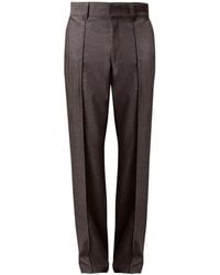 Calvin Klein - Pressed-Crease Trousers - Lyst