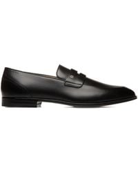 Bally - Penny-Slot Leather Loafers - Lyst