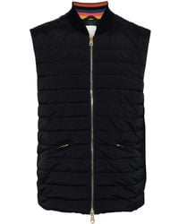 Paul Smith - Quilted Panelled Gilet - Lyst