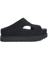 UGG - 'Goldenstar Hi' Suede Slippers - Lyst