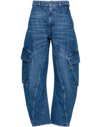 JW Anderson - Cotton Blend Jeans - Lyst