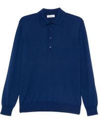 Kangra - Fein gestricktes Poloshirt - Lyst