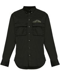 DSquared² - Iconic Overhemd Met Logoprint - Lyst