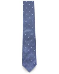 Tom Ford - Polka-Dot Ribbed-Knit Tie - Lyst